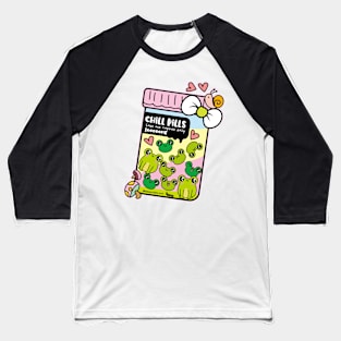 chill pills cute frog pills cartoon Baseball T-Shirt